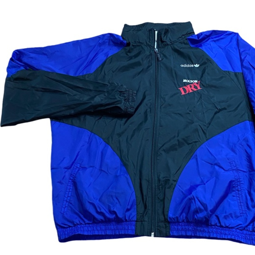 Vintage Adidas x Molson Dry Windbreaker
